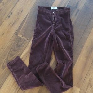 American apparel high waisted pants